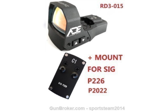 ADE Red Dot Sight 4 Sig-Sauer-P226 P2020 pistol