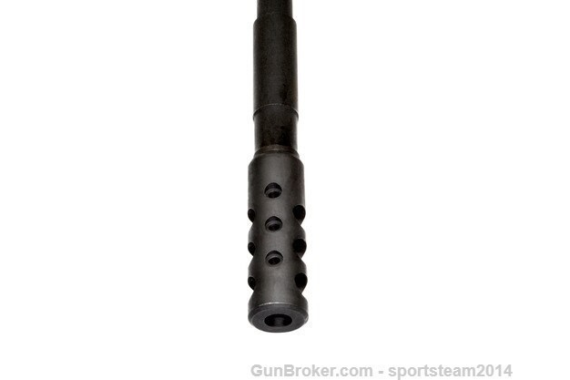 AR-10 LR .308/7.62 NATO -   5/8x24 Muzzle Brake, Steel - Black
