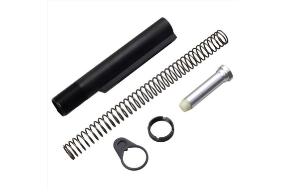 AR15 .223 MIL SPEC buffer tube kit with spring/Castle Nut/End Plate