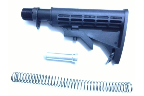 AR15 M4 MIL SPEC Stock Buttstock + Buffer tube kit Assembly