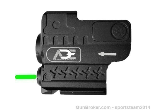 Compact Green Laser Flashlight Sight 4 Pistol SPRINGFIELD HELLCAT Glock 43