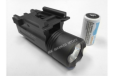 Pistol or Rifle 250 lumen flashlight with QD Mount