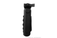 Quick Release 5-Position Foregrip with Egonomic Rubber Finger Grip Pictinny