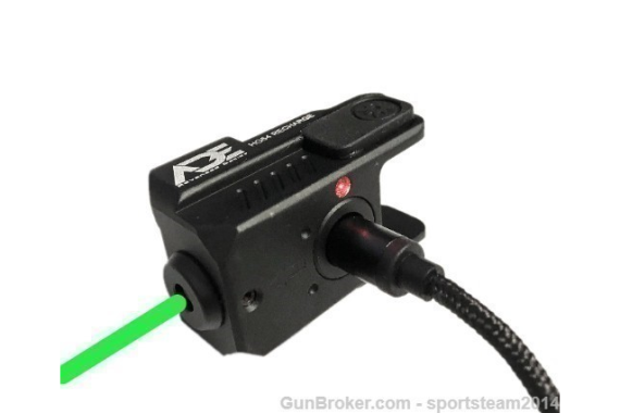 RECHARGEABLE Green Laser Sight for Sub-compact