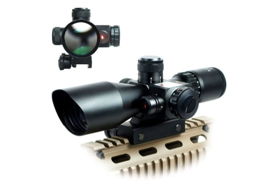 RED Laser 2.5-10x40 RifleScope Red+Green Reticle