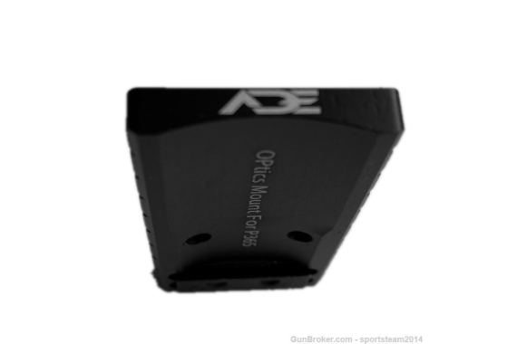 Sig Sauer P365 Pistol Mount Plate for Eotech MRDS, Doctor, Insight Red Dot