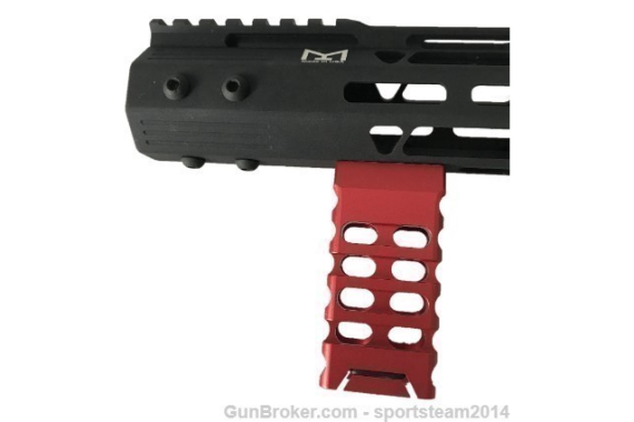 Skeleton RED Mlok+Keymod Foregrip Handguard Grip