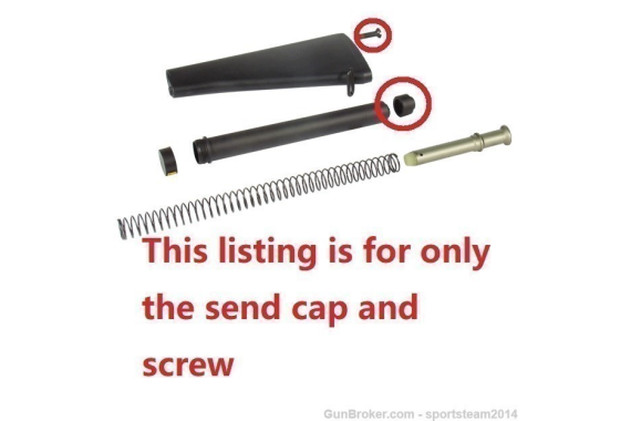ne cap/Spacer+Screw for Receiver/Extension A2/A1 buffer tube stock