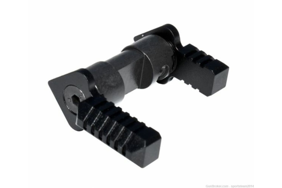 AR15/308 AMBIDEXTROUS SAFETY SELECTOR SWITCH, STEEL AND ALUMINUM - BLACK