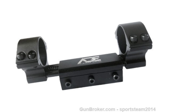 Zero Recoil Shock Absorbing RifleScope Ring Mount