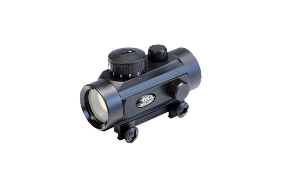 Bsa Huntsman 1x30mm Sight - Red-grn-blue Dot Reticle