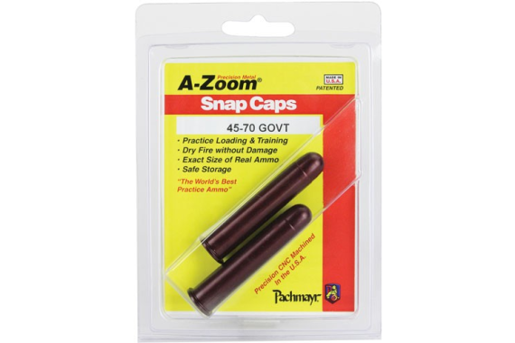 A-zoom Metal Snap Cap - .45-70 2-pack
