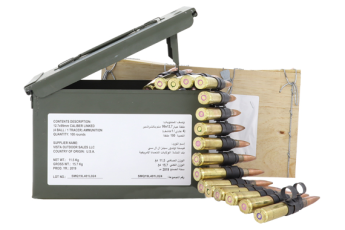 Federal Ammo .50 Bmg M33 Ball - M17 Tracer 4:1 Linked 100rds