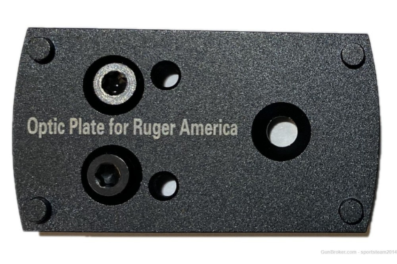 Ruger American Optic Plate/Mount for Vortex Venom,Burris Fastfire Red Dot