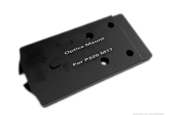 ADE RD3-012 Red Dot+Optic Mount Plate For Sig Sauer P320-M17,M18,X5 Legion