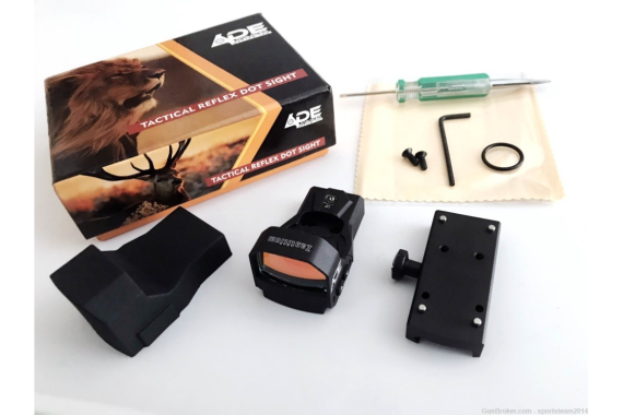 ADE RD3-015 Red Dot+Optic Mount Plate For Taurus PT709,PT740,G3 w/New Sight