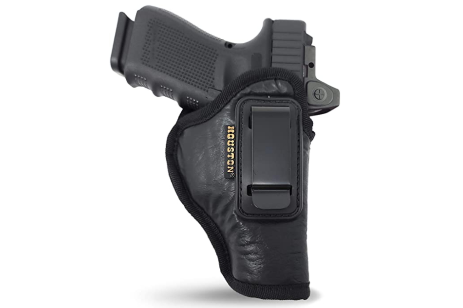 Gun Holster by Houston Eco Leather Concealed Carry Soft Mater IWB Optical for Sale Houston