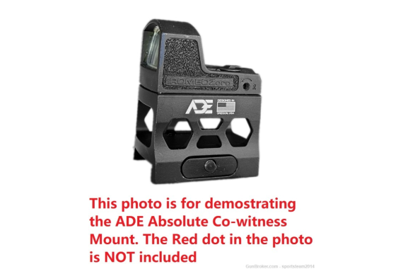 Absolute Co-witness Riser Mount 4 Leupold Delta Point Pro,ADE NUWA Red Dot