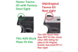 PICATINNY RAIL Mount for Glock 17 19+hole for HOLOSUN 507K/407k Footprint