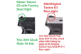 PICATINNY RAIL Mount for Glock 19+Screw Hole for Deltapoint Pro Footprint
