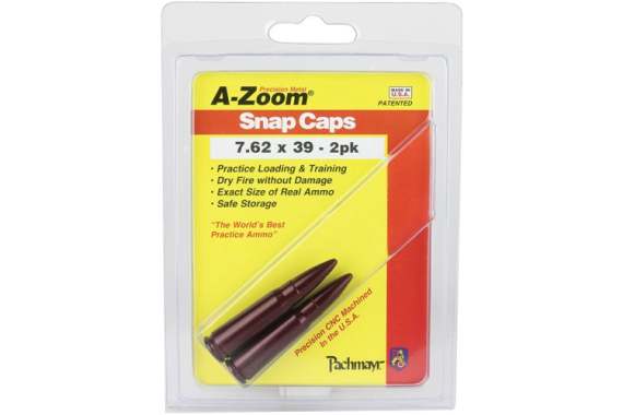 A-zoom Metal Snap Cap 7.62x39 - 2-pack