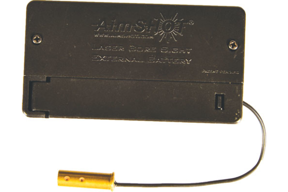 Aimshot Bore Sight .17hmr W- - External Battery Box Red