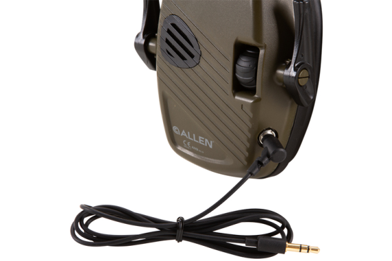 Allen Shockwave Low Profile - Emuff 4x Hearing Enhancement
