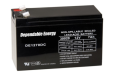 American Hunter Battery - Rechargeable 12v 7amp Tab Top