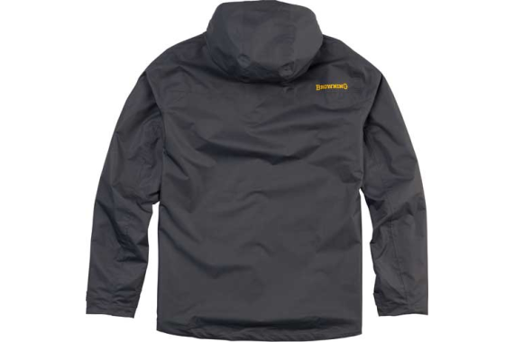 Bg Kanawha Rain Jacket Large - Carbon Gray W-hood Waterproof