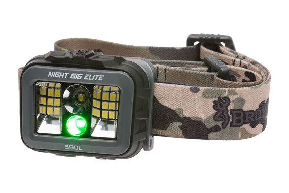 Browning Night Gig Elite Ovix - Headlamp 430lumens Rchgbl 3aaa