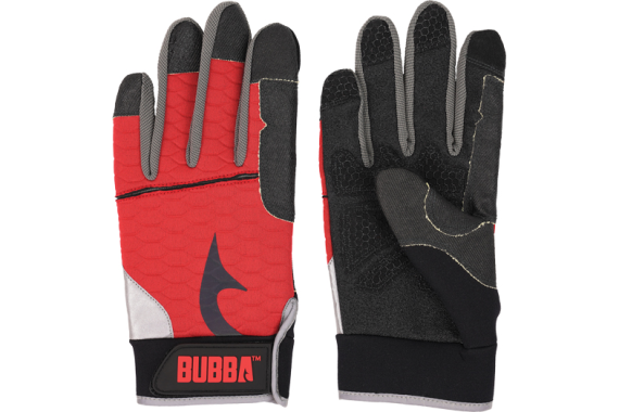 Bubba Blade Fillet Gloves - X-large W-red Non Slip Grip