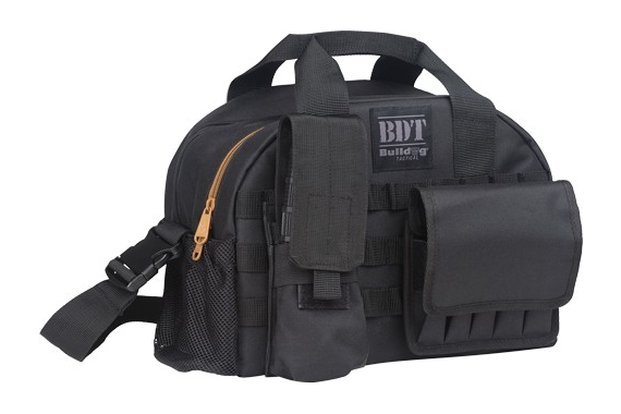 Bulldog Tactical Range Bag W- - Molle Mag Pouches Black