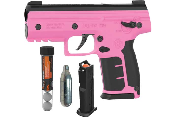 Byrna Sd Basic Kenetic Kit - Pink W-1mag-1co2- 5 Prjctls