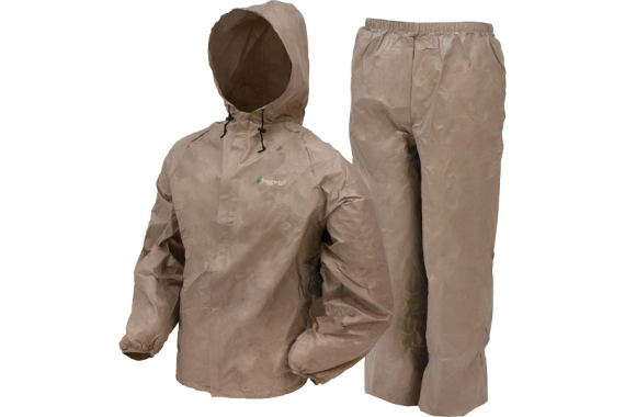 Frogg Toggs Rain Suit Mens - Ultra-lite-2 Large Khaki