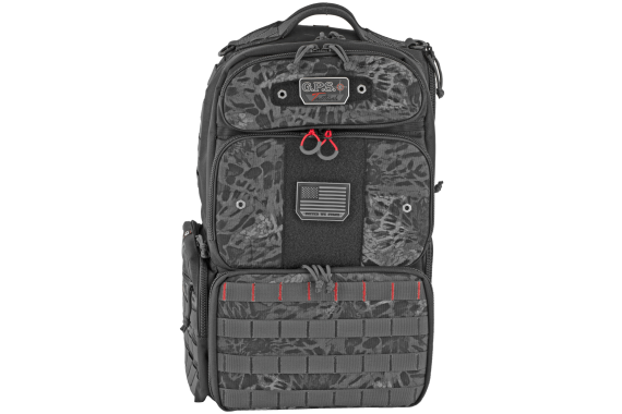 Gps Tac Range Backpack Tall Blackout