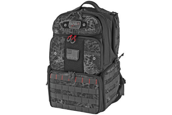 Gps Tac Range Backpack Tall Blackout