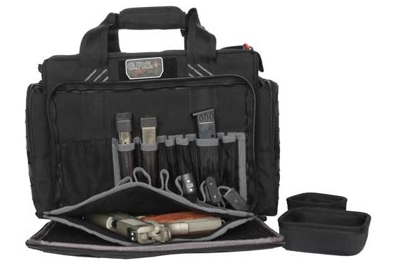 Gps Tactical Range Bag W- - Foam Cradles For 5 Guns Black