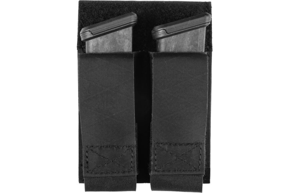 Grey Ghost Double Pistol Magna - Mag Pouch Laminate Black