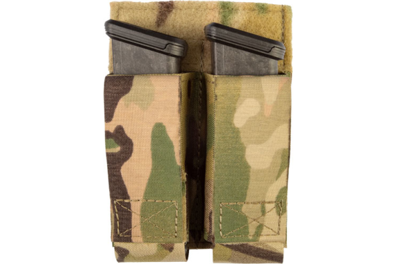 Grey Ghost Double Pistol Magna - Mag Pouch Laminate Multicam