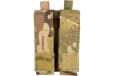 Grey Ghost Double Pistol Magna - Mag Pouch Laminate Multicam