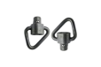 Grovtec Hd Angled Loop Push - Button Swivels 2-pack