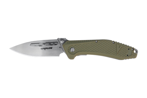 Havalon Knives Redi Edc - Od Green W- 2 #60a Blades
