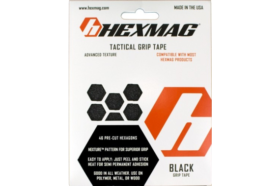 Hexmag Black Grip Tape - 46 Hex Shapes For Hexmags
