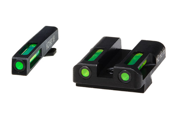 Hiviz Litewave H3 Tritium Lite - Pipe Set Glock Mod 9mm-.40-357