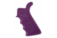 Hogue Ar-15 Beavertail Grip - W-finger Grooves Purple