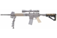 Hogue Ar-15 Collapsible Stock - Fde Rubber Commercial