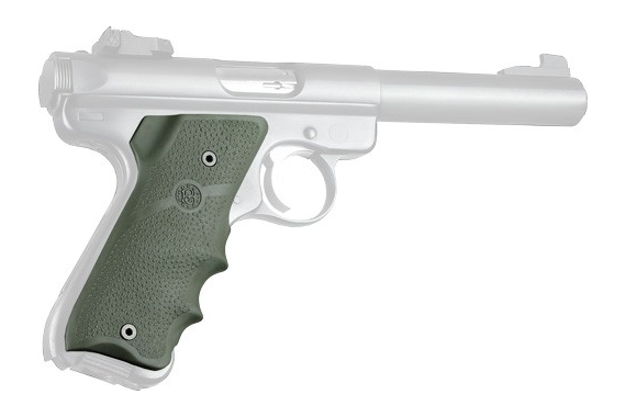 Hogue Grips Ruger Mkii-iii - W-finger Grooves Od Green