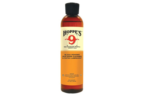 Hoppes #9+ Blackpowder Solvent - And Patch Lube 8oz. Sq.bottle