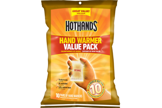 Hothands Hand Warmer Value - Pack 10 Pairs Per Pack 10 Hour