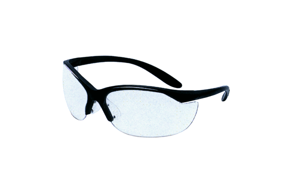 Howard Leight Vapor Ii Glasses - Black Frame-clear Lens